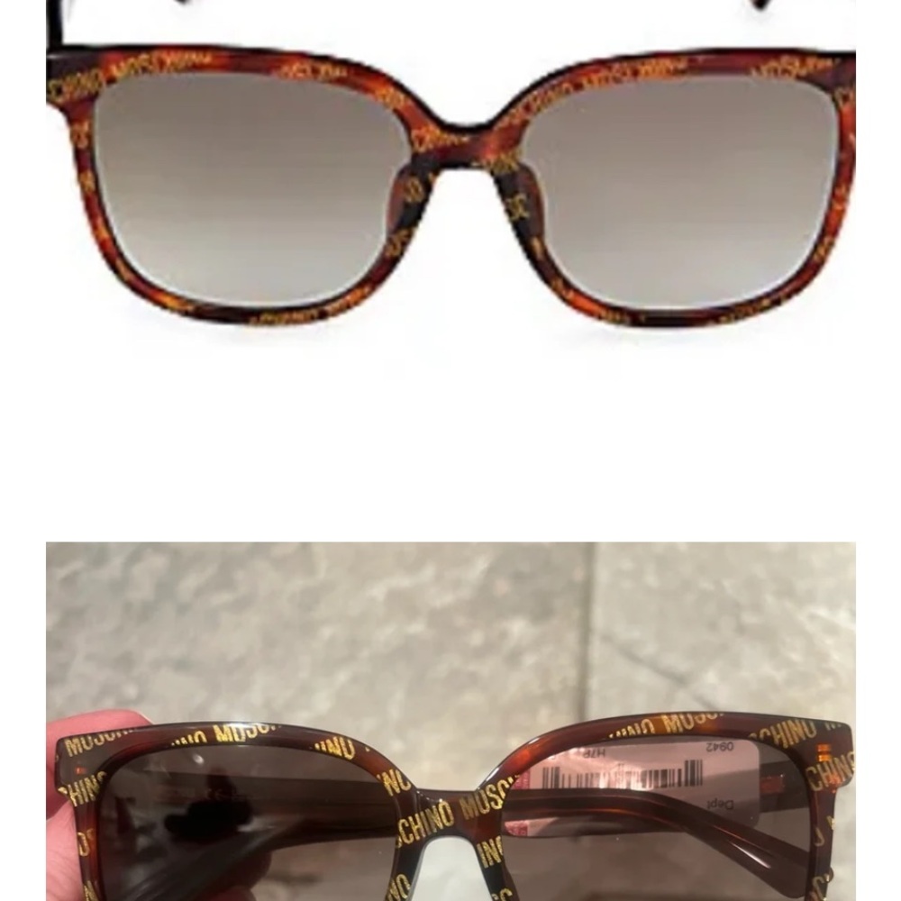 Moschino Brown Sunglasses